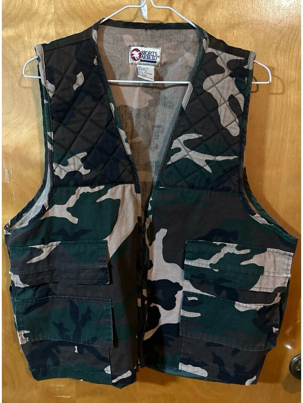 Sports AFIELD CAMO VEST SIZE LARGE